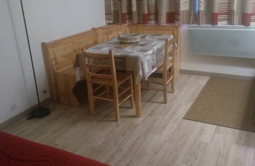 Plagne Centre Apartment | Love 2000 5 pers. at the foot of the slopes with Mont Blanc view