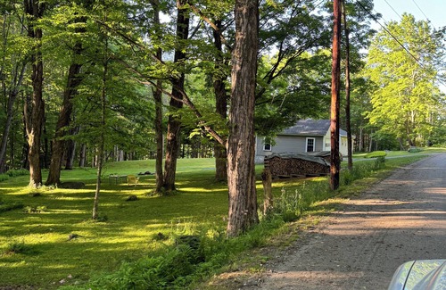Rowe House | Lovely 2-bedroom house private 2ac setting. Hiking, swimming, kayaking, skiing.