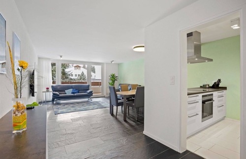 Lenzerheide Apartment | Lovely apartment for 5 people with pool, WIFI, TV and balcony