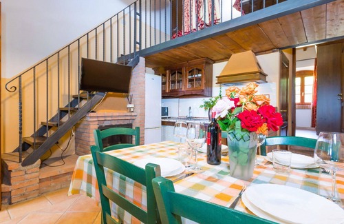 Riparbella Apartment | Lovely apartment for 5 guests with A/C, WIFI, pool, TV, patio and parking