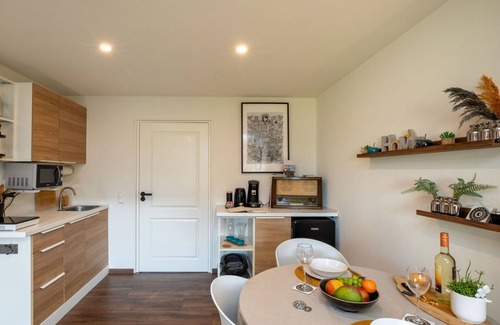 Wolphaartsdijk Apartment | Lovely apartment for 2 guests with hot tub, WIFI, TV, terrace and pets allowed