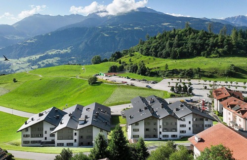 Falera Apartment | Lovely apartment for 6 people with WIFI, pool, TV, balcony and panoramic view