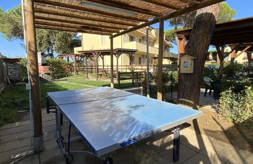 Marina di Cecina Apartment | Lovely apartment for 6 guests with pool, WIFI, A/C, TV, patio and pets allowed