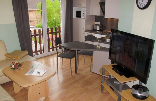 Stangerode Apartment | Lovely apartment for 2 guests with WIFI, TV and patio