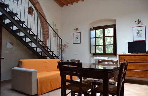 Casalappi Other | Lovely apartment for 5 people with pool, A/C, TV and panoramic view