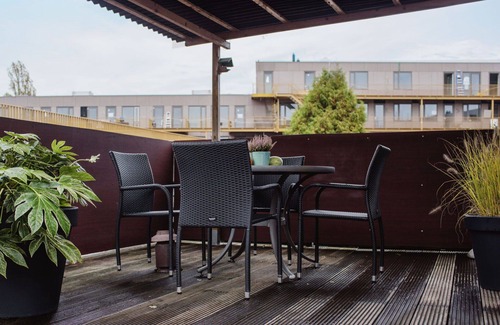 Municipality of Delfzijl Apartment | Lovely apartment for 4 guests with WIFI, TV and terrace