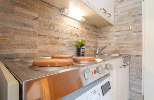 Sainte-Marie-la-Mer Apartment | Lovely apartment for 4 guests with WIFI, A/C, pool, TV and terrace