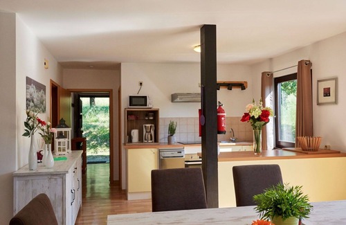 Frankenau House | Lovely apartment in villa for 4 guests with WIFI, A/C, TV, terrace and pets allowed