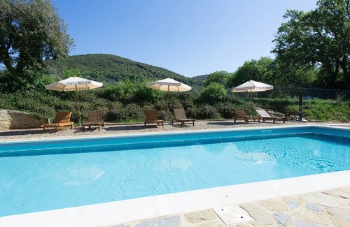 Villa A Sesta Apartment | Lovely apartment for 5 people with WIFI, A/C, pool, TV, patio and panoramic view