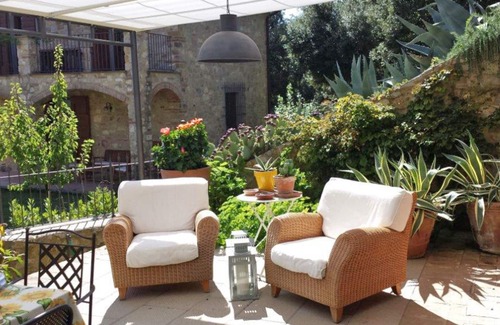 Villa A Sesta Apartment | Lovely apartment for 5 people with WIFI, A/C, pool, TV, patio and panoramic view