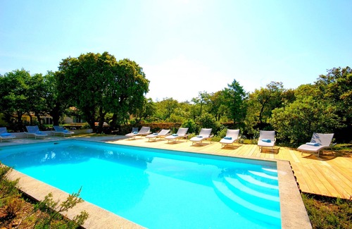 Bonnieux Villa | LOVELY BASTIDE PROVENCALE 5* - Surroundings idyllic -Heated pool boulodrome