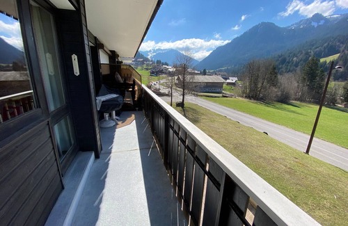 La Chapelle-d'Abondance Apartment | Lovely 1-bedroom with balcony - Multi Pass €3/day/person