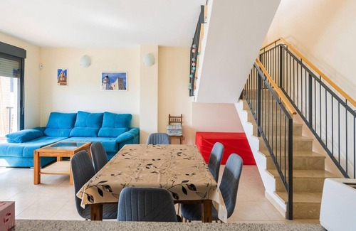 San Jorge House | Lovely holiday home in Sante Jordi with shared pool