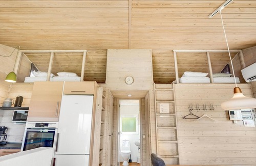 Skødshoved Strand House | Lovely home in Knebel with sauna