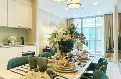 Nana Apartment | Lovely Luxury Asoke Nana Located Apartment Sleeps 4 - Brand New Furniture