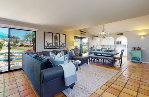Bermuda Dunes House | Lovely midcentury home with private pool and outdoor kitchen - dogs welcome
