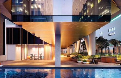 Sydney Central Business District Apartment | Lovely One Bedroom + Study with Infinity Pool