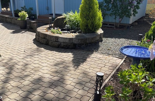Bethel-Danebo Apartment | Lovely private guest suite w/hot tub/grill/kitchenette