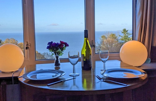 Bucks Cross Ski Chalet | Lovely Seaview Cabin Overlooking North Devon Sea