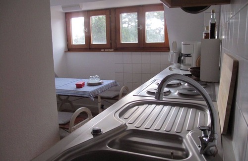 Hohrodberg Apartment | Lovingly furnished attic vacation apartment in Vosges house (up to 4 people maximum)