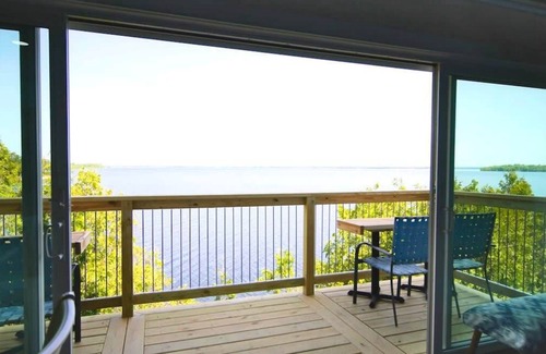 Plattsburgh Apartment | LoZa House Coastal Lakefront Luxe w Stellar Views