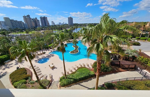 Sandestin Condo | Luau Two 6426 Studio, balcony, tram, wifi contruction complete!