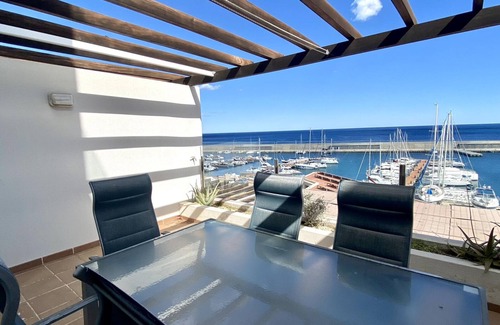 Calafat Apartment | Luminoso Duplex En Primera Linea Del Mar Residencial Marina Del Port 33-34
