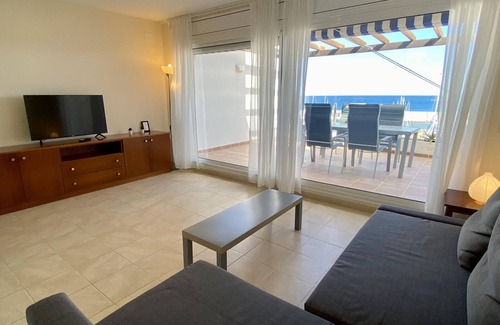 Calafat Apartment | Luminoso Duplex En Primera Linea Del Mar Residencial Marina Del Port 33-34