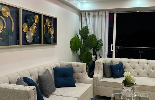 Santo Domingo Este Apartment | Luna by Suarez Properties: 3-bedroom apart with private rooftop and jacuzzi