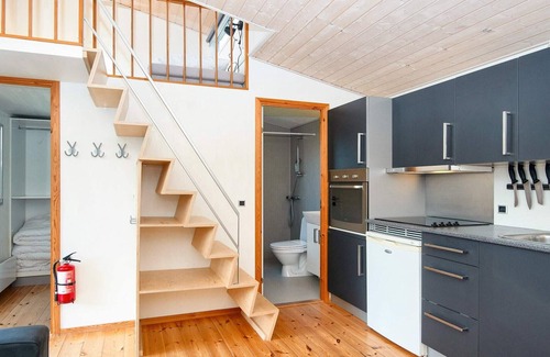 Aabenraa House | Lush cabin in camping resort