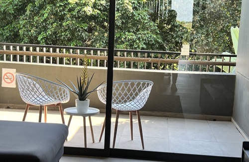 Salt Rock Apartment | Lush Coastal Condo in a forest estate in Sheffield Beach Durban, South Africa.