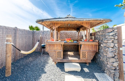 Haria Apartment | LUX Eco Twin Yurt, Pool, Play Park, just 300mt Sandy Beach/Restaurants/Beach Bar