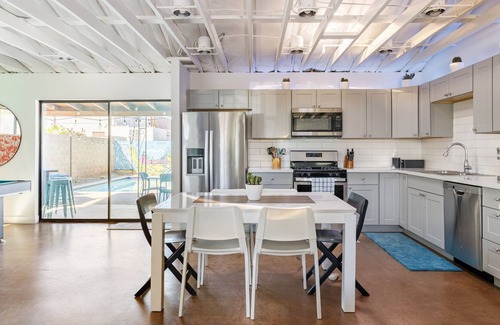 New Papago Parkway House | Lux Old Town Retreat with Heated Pool & Games