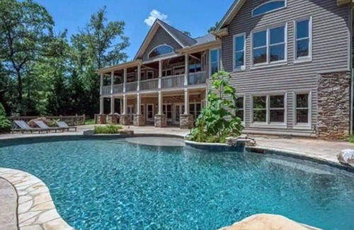Blue Ridge House | LUX POOL home, SAUNA, 14, fully paved access