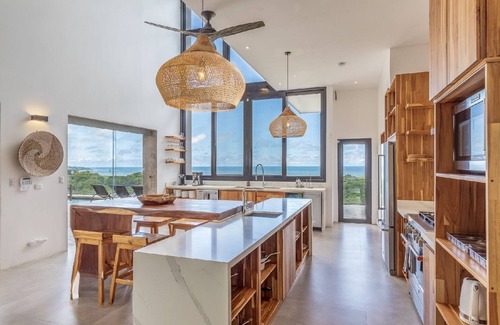 Nosara Villa | Lux Private Villa Karma Nosara with 2 pools, & ocean views -5 min to the beach