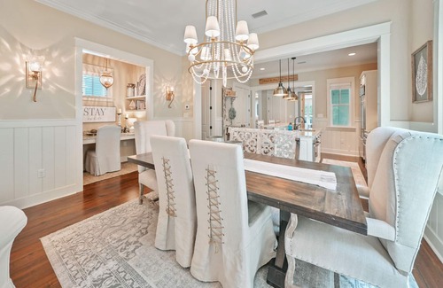 Watercolor House | LUX Watercolor 4 BD, Beach Club PF, Pool Golf Cart