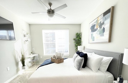 Grand Prairie Apartment | Luxe 1BR with Pool - Near Arlington, Dallas Fort Worth, AT&T