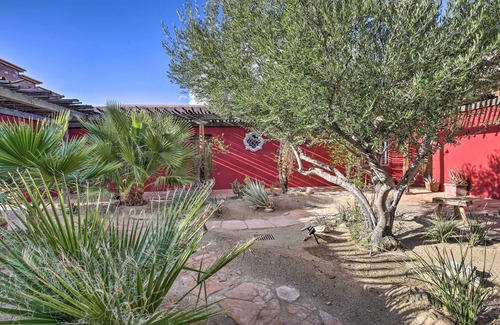Borrego Springs House | Luxe Adobe Retreat w/Mountain & Golf Course Views