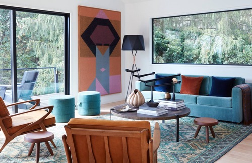 Hudson House | Luxe designer home with heated pool and views!