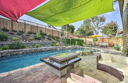 Mount Helix Villa | Luxe El Cajon Oasis with Pool, Fire Pit and Pavilion