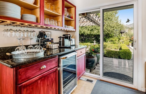 Kenwood House | Luxe estate with mountain views and outdoor oasis, with pool, hot tub, & firepit