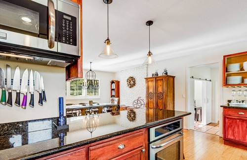 Kenwood House | Luxe estate with mountain views and outdoor oasis, with pool, hot tub, & firepit