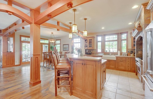 Middle Hope House | Luxe Family Home on Orange Lake w/Private Dock!