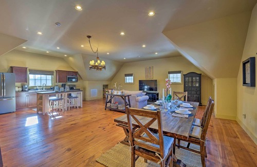 Manchester Center Apartment | Luxe 'Green Barn' Near Skiing w/Mt Equinox Views!