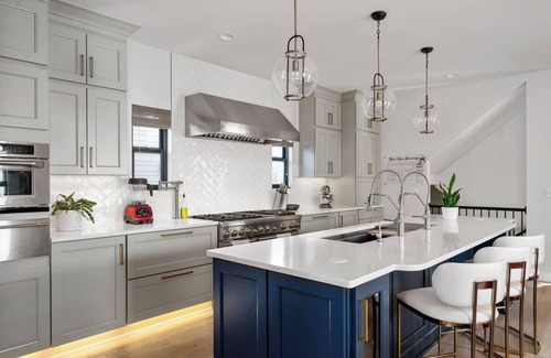 Martindale-Brightwood House | Luxe Home by Downtown Office/Theater