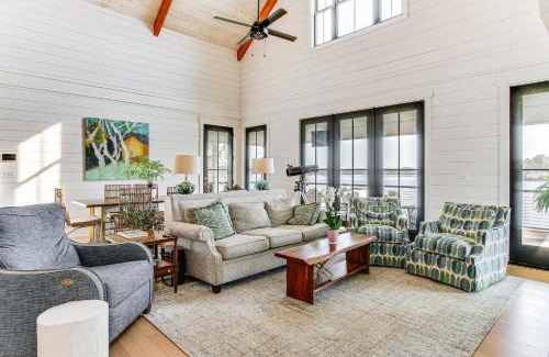 Ninety Six House | Luxe Lake Greenwood Retreat Dock and Deck!
