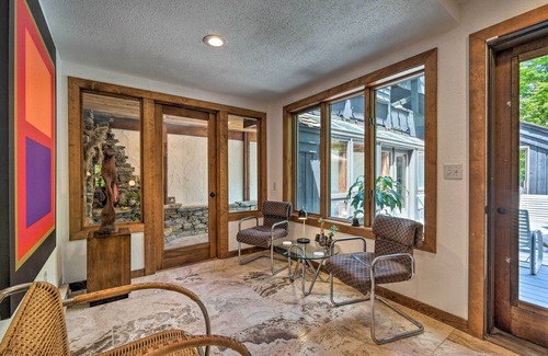Plymouth House | Luxe Plymouth Chalet w/Indoor Pool & 3 Decks!