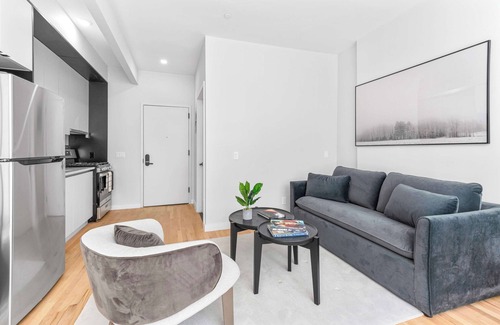 Central Park South Apartment | Luxe Studio with Charming Juliet Balcony