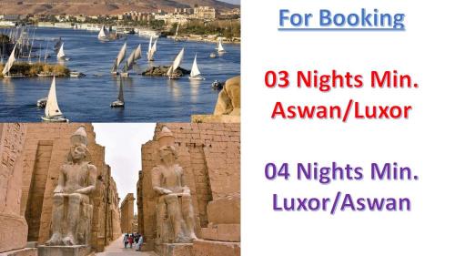 Luxor Boat Rental | Luxor Luxury Nile Cruises - From Luxor 04 Nights - From Aswan 03 Nights