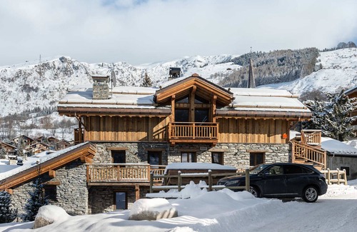 Saint-Martin-de-Belleville Ski Chalet | Luxury chalet in the heart of Saint Martin de Belleville with sauna and Nordic bath
